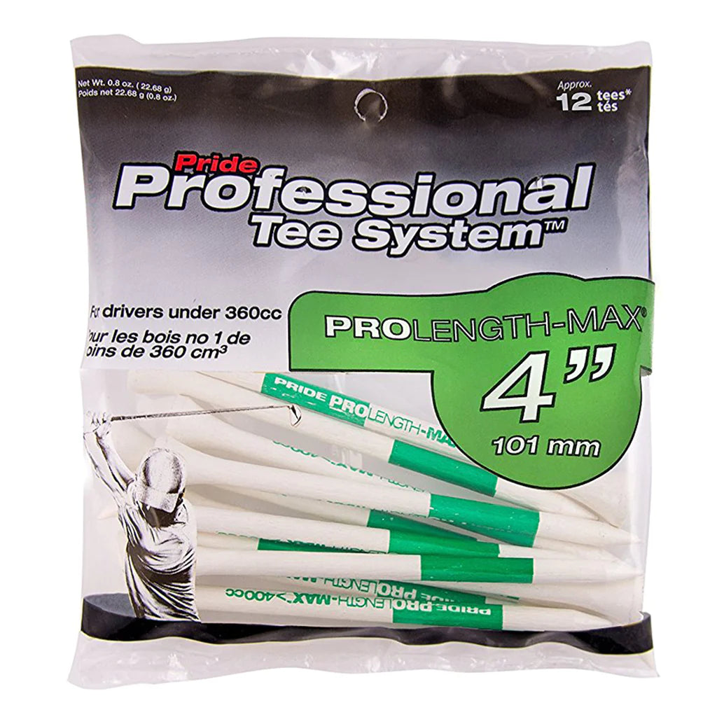 Tee Pride Sports PTS Wood Golf Tees Green Grass