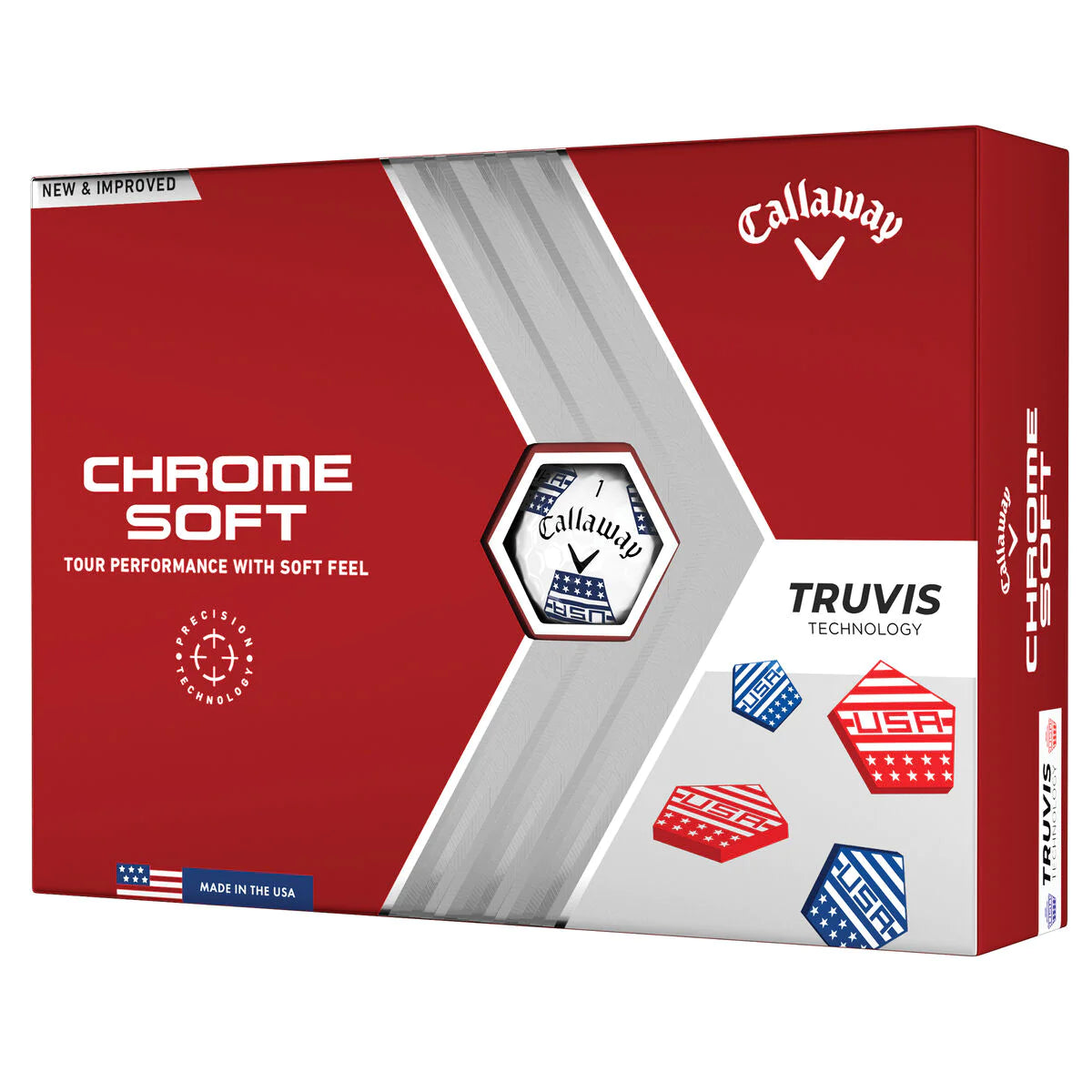 Pelota Callaway Chrome Soft Truvis USA