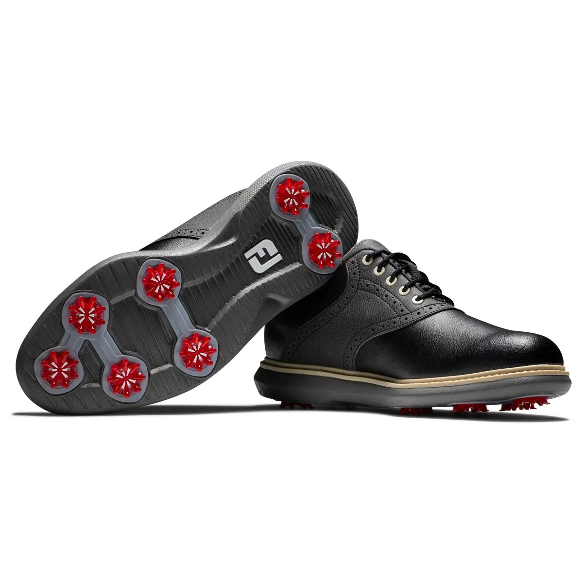 Zapato FootJoy Traditions Black/Black/Grey