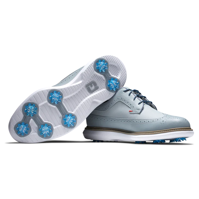 Zapato FootJoy Traditions White/Navy/Gray