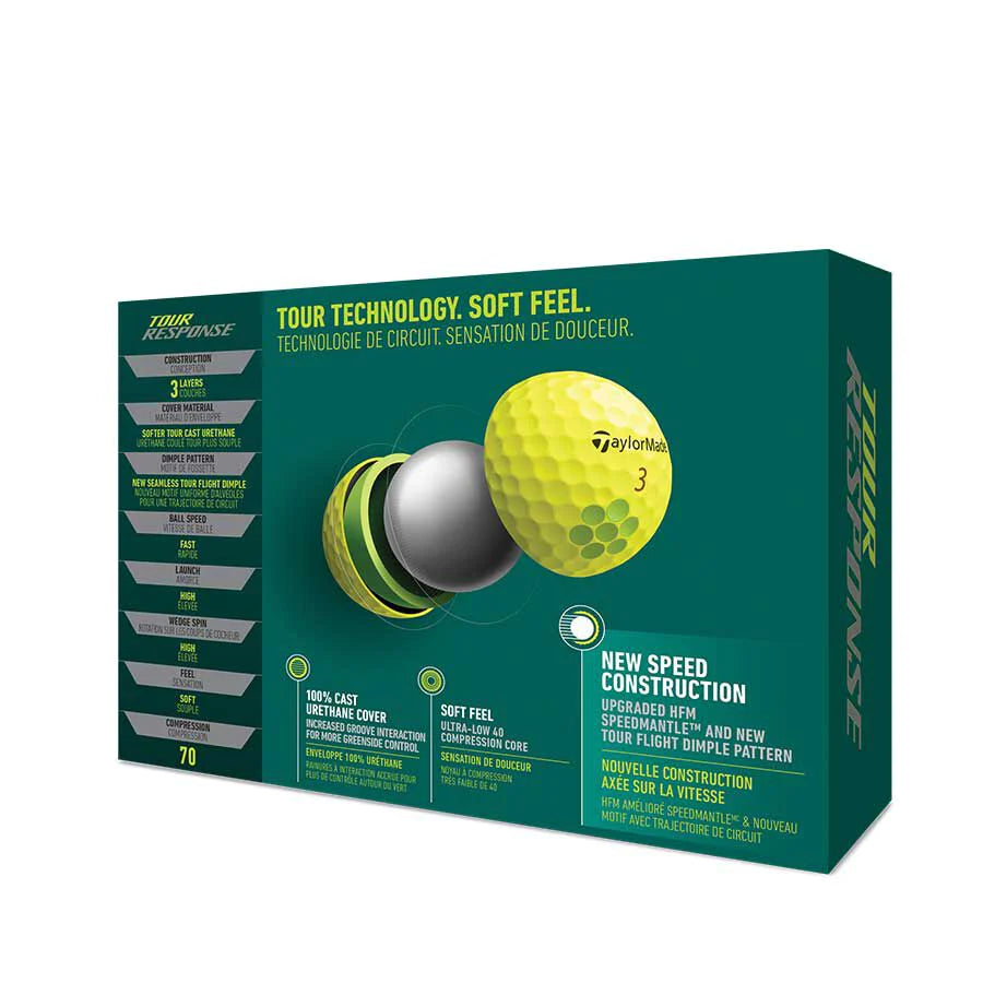 Pelota Taylor Made Tour Response Yellow