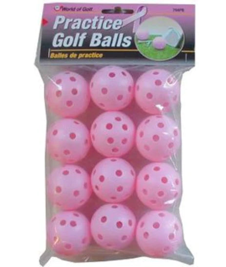 Pelota JEF World of Golf Pink Practice Balls