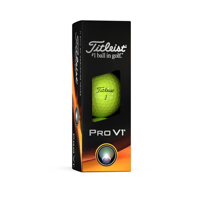 Pelota Titleist Pro V1 Yellow