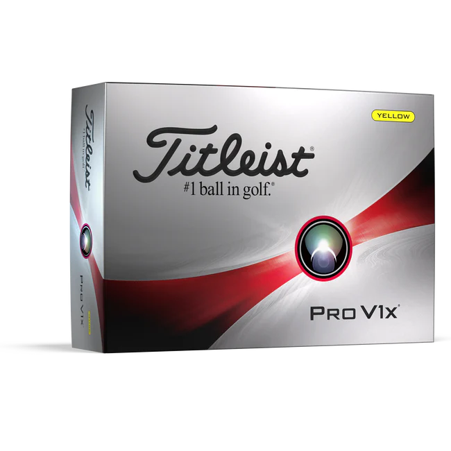 Pelota Titleist Pro V1X Yellow