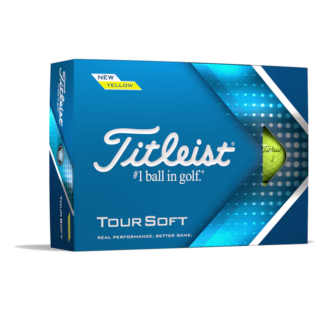 Pelota Titleist Tour Soft Yellow