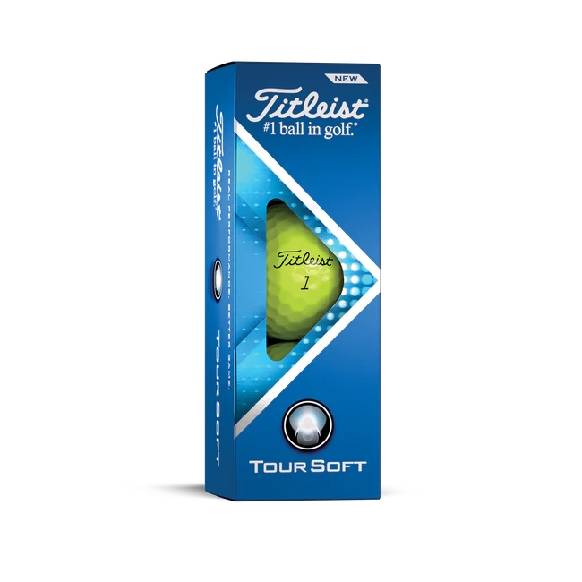 Pelota Titleist Tour Soft Yellow