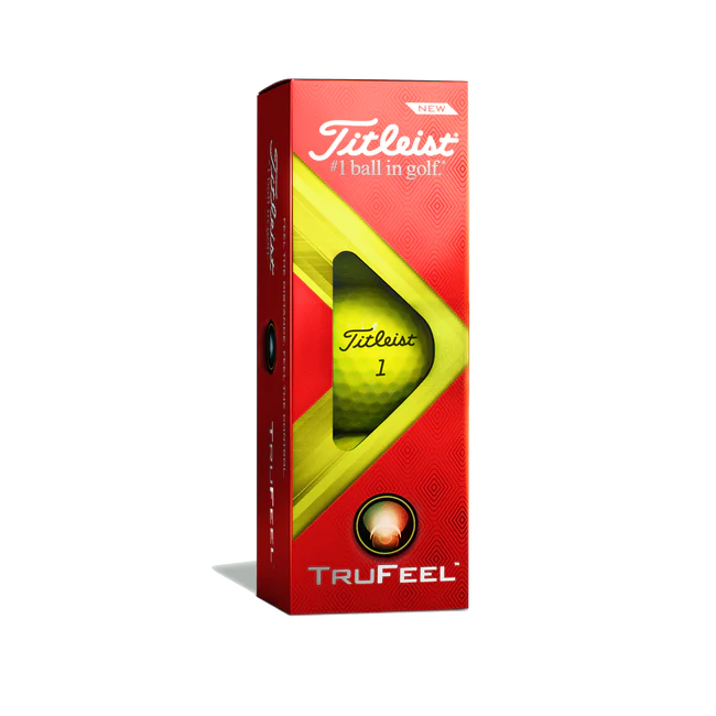 Pelota Titleist Trufeel Yellow