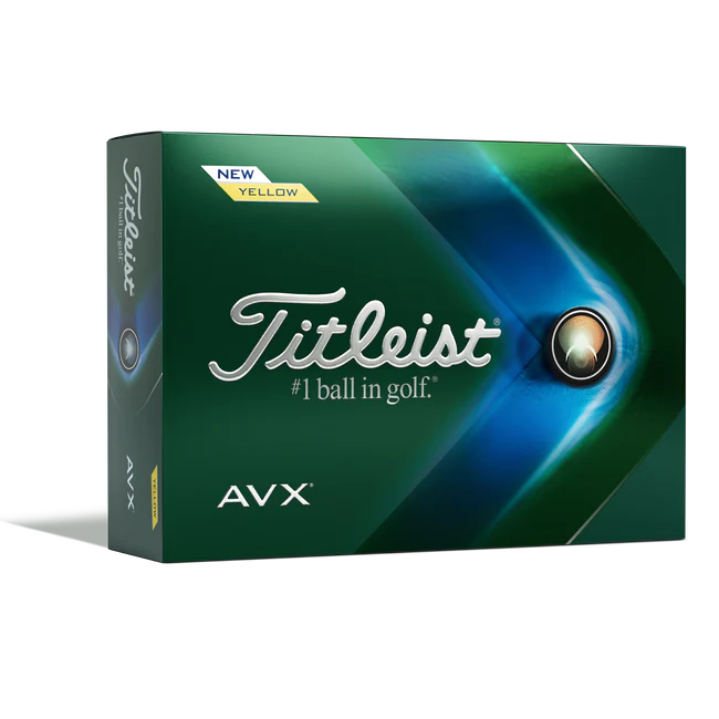 Pelota Titleist AVX Yellow