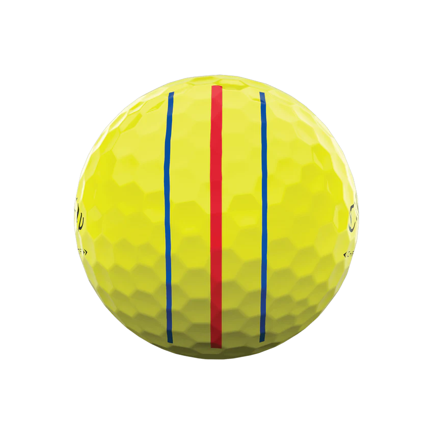 Pelota Callaway Chrome Soft Triple Track Yellow