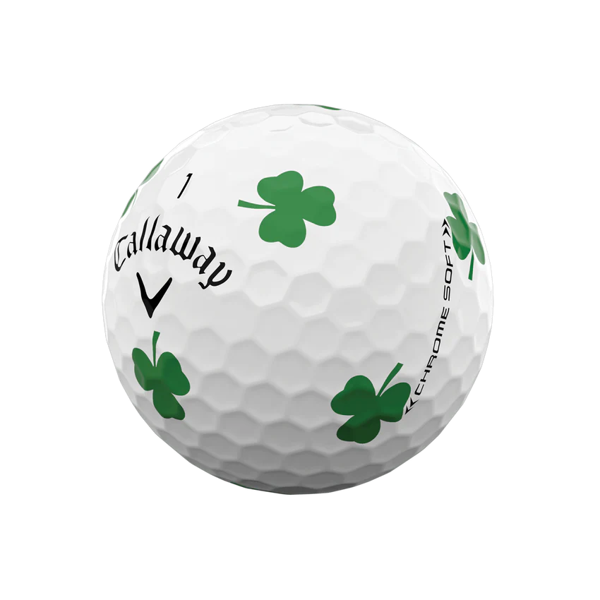 Pelota Callaway Chrome Soft Truvis Shamrock