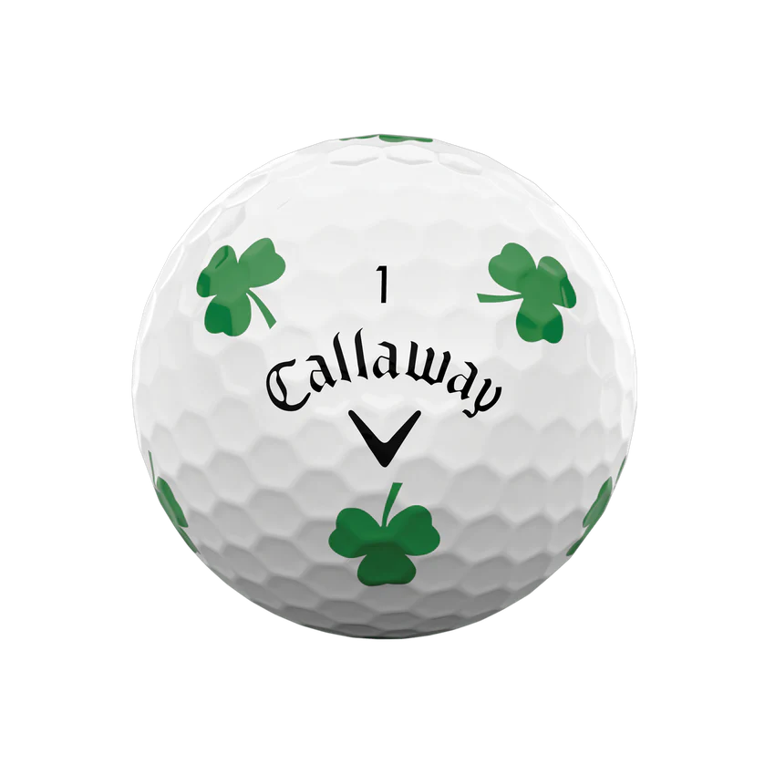 Pelota Callaway Chrome Soft Truvis Shamrock