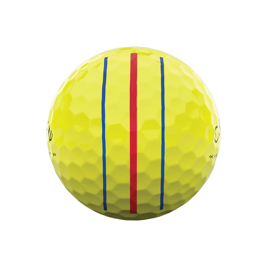 Pelota Callaway Chrome Soft X LS Triple Track Yellow