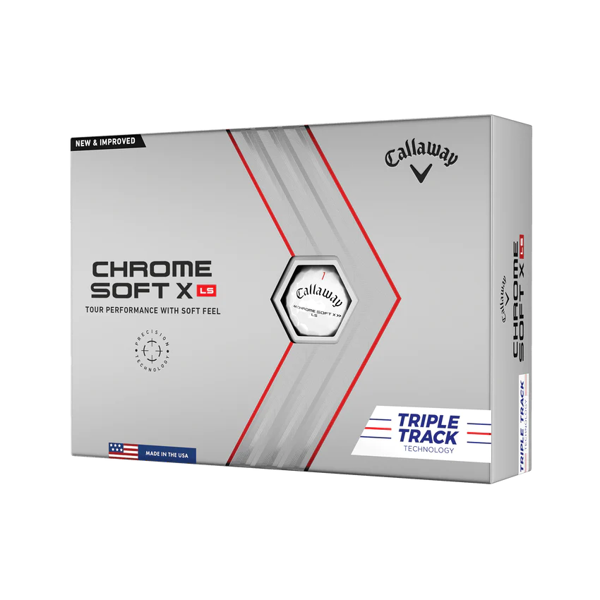 Pelota Callaway Chrome Soft X LS Triple Track