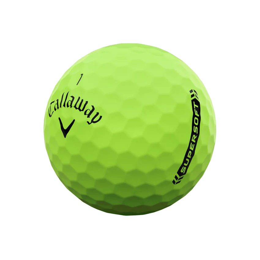 Pelota Callaway Supersoft Matte Green 23