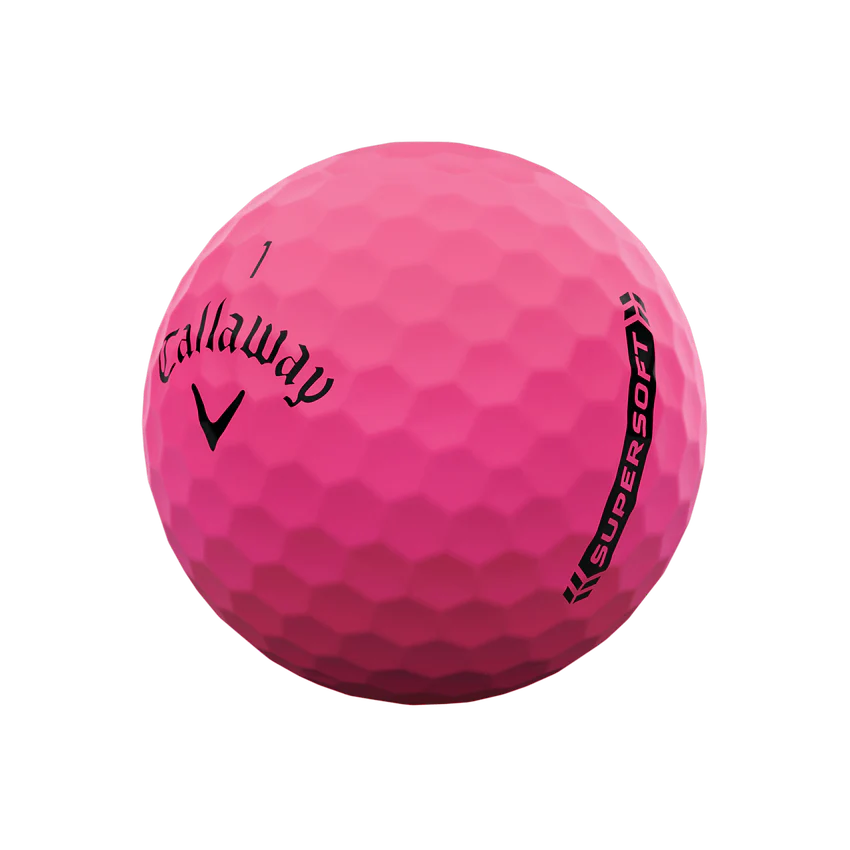 Pelota Callaway Supersoft Matte Pink 23