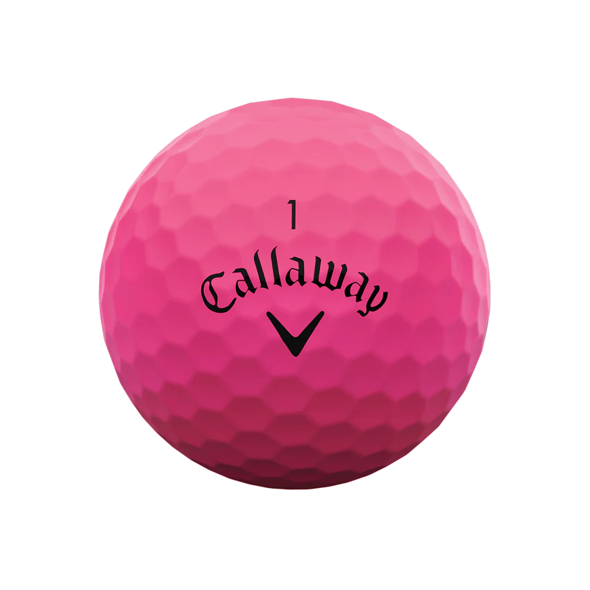 Pelota Callaway Supersoft Matte Pink 23